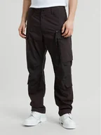 Spodnie męskie - G-Star Raw Spodnie materiałowe Rovic Zip 3D D25219-D308 Czarny Loose Fit - miniaturka - grafika 1
