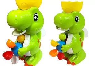 Kąpielowy Dinozaur Młynek Tryskający Wodą - Zabawki interaktywne dla dzieci - miniaturka - grafika 3