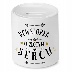 Dla Dewelopera Skarbonka na Urodziny na Prezent z Nadrukiem ze Zdjęciem + Opakowanie na prezent (wzór 04) - Skarbonki - miniaturka - grafika 1