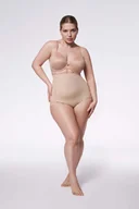 Majtki damskie - Figi 141 Mesh High-Waist Panty Naturalne - miniaturka - grafika 1