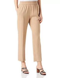 Spodnie damskie - HUGO Spodnie damskie, Średni fioletowy 512, 34 - grafika 1