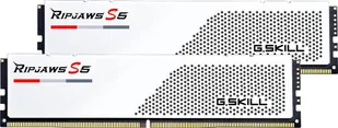 G.Skill DDR5-5600 65536MB PC5-44800 (Kit of 2x32768) Ripjaws S5 White (F5-5600J4645A32GX2-RS5W) - Pamięci RAM - miniaturka - grafika 1