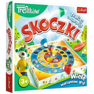 Trefl Skoczki Rodzina Treflików - Gry planszowe - miniaturka - grafika 1