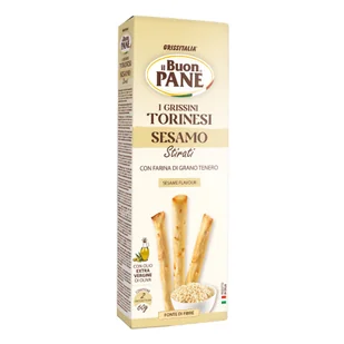 Paluszki Grissini - Sezam i oliwa z oliwek 120 g Grissitalia - Paluszki - miniaturka - grafika 1