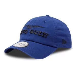 Czapki damskie - Czapka z daszkiem New Era - Moto Guzzi Logo Casual Classic 60284550 Blue - grafika 1