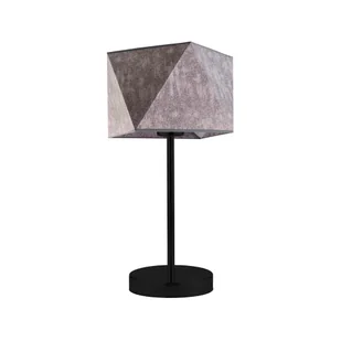 Designerska lampka nocna na czarnym stelażu WUHU - Lampy stojące - miniaturka - grafika 1