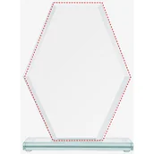 Gadżety dla kibiców - Trofeum szklane z rozklejoną podstawą - miniaturka - grafika 1