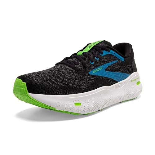 Brooks Ghost MAX, Trampki męskie, Black Atomic Blue Jasmine, 45 EU, Czarny Atomic Blue Jasmine, 45 EU