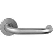 Klamki - Klamka uniwersalna LAGOS stal nierdzewna - miniaturka - grafika 1