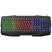 Klawiatury - Havit KB878L RGB (czarna) - miniaturka - grafika 1