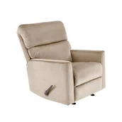 Fotele - Fotel Wypoczynkowy Rozkładany Karim Beż Halmar - miniaturka - grafika 1