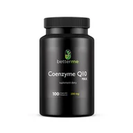 Witaminy i minerały - Suplement diety, BetterMe Coenzyme Q10 MAX 200mg w oleju lnianym, 100 kaps. - miniaturka - grafika 1