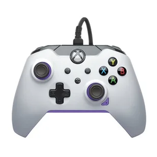 Kontroler przewodowy PDP - Kinetic White - Kontrolery do Playstation - miniaturka - grafika 1