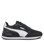 Buty dla chłopców - Sneakersy Puma ST Runner v4 Mesh Jr 399876 01 Czarny - miniaturka - grafika 1