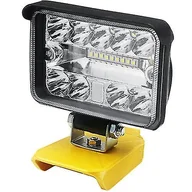 Latarki - 204w Led Lampa robocza 8600 Lm Latarka do baterii litowej Dewalt Xr 18v 20v 3 cale - miniaturka - grafika 1