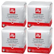 Kawa w kapsułkach i saszetkach - Kapsułki Illy Espresso Classico, 72 Sztuki - miniaturka - grafika 1