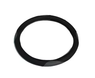 Pokrowiec na Kierownice Nakładka 39-41 Szara Skóra - Akcesoria motoryzacyjne - miniaturka - grafika 1