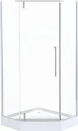 Kabiny prysznicowe - Savana Kabina prysznicowa narożna pięciokątna 90x90x205cm - miniaturka - grafika 1