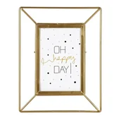 Ramki na zdjęcia - Ramka na zdjęcie 13x18 Industrial złota - miniaturka - grafika 1