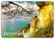 Magnesy - DANIA - Skandynawia - Wybrzeże - Magnes na lodówkę - miniaturka - grafika 1