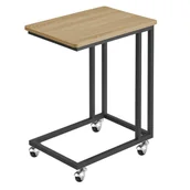 Ławy i stoliki kawowe - Stolik na Kółkach - sonoma - LNT050B11 - miniaturka - grafika 1