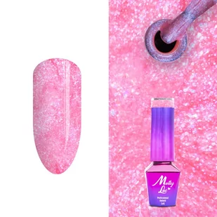 Molly Lac Lakier hybrydowy MollyLac Bling it on! Diamond Skin 5 ml Nr 503 - Lakiery hybrydowe - miniaturka - grafika 1