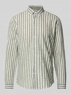 Koszule męskie - Koszula casualowa o kroju slim fit z kołnierzykiem typu button down - miniaturka - grafika 1
