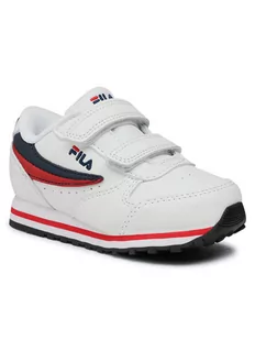 Fila Sneakersy Orbit Velcro Infants 1011080.98F Biały - Buty dla dziewczynek - miniaturka - grafika 1