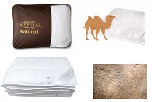 Kołdra Imperial CAMEL 160x200 WEŁNIANA WIELBŁĄDZIA - Kołdry - miniaturka - grafika 1