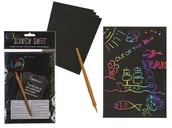 Dekoracje domu - Kolorowe kartki zdrapki - komplet 5 sztuk - miniaturka - grafika 1