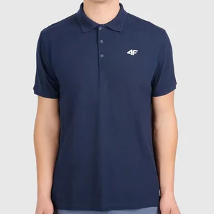 Koszulka Polo Męska 4F Regular Z Kołnierzem Granatowa Klasyczna Casual 5XL - Koszulki męskie Koszulka Polo Męska 4F Regular Z Kołnierzem Granatowa Klasyczna Casual 5XL - Koszulki męskie - miniaturka - grafika 1