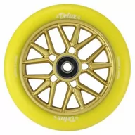 Akcesoria do skatingu - Blunt Delux 120mm kółko do hulajnogi wyczynowej Yellow - miniaturka - grafika 1
