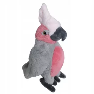 Pluszowa Papuga KAKADU 28 cm Zoo Maskotka Ptak - Lalki dla dziewczynek - miniaturka - grafika 1