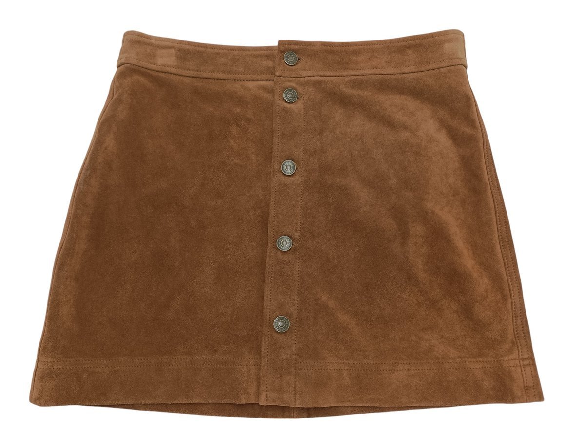 Polo Ralph Lauren, spódnica zamszowa, rozmiar 6 (S-M)