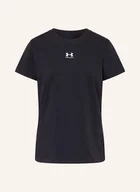 Koszulki i topy damskie - Under Armour T-Shirt Ua Rival Core schwarz - UNDER ARMOUR - miniaturka - grafika 1