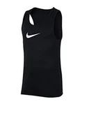 Koszulki sportowe męskie - Nike Męski M NK DRY TOP SL CROSSOVER BB, zbiornik, czarny (czarny/biały), S - miniaturka - grafika 1