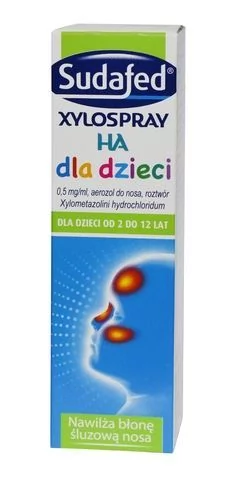 MCNEIL PRODUCTS LIMITED C O JOHNSON & JOHNSON LTD Sudafed XyloSpray HA dla dzieci do nosa