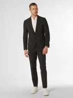 Garnitury - Finshley & Harding London Męski garnitur Mężczyźni Slim Fit Sztuczne włókno szary marmurkowy, 24 - miniaturka - grafika 1