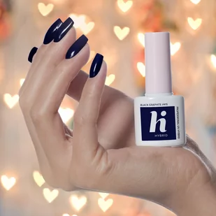 Hi Hybrid Hi Hybrid Lakier hybrydowy 5ml 415 Black Graphite Hi Hybrid - Lakiery hybrydowe Hi Hybrid Hi Hybrid Lakier hybrydowy 5ml 415 Black Graphite Hi Hybrid - Lakiery hybrydowe - miniaturka - grafika 1