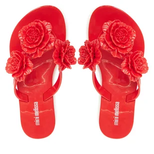 Japonki Melissa Mini Melissa Harmonic Springtime Inf M 35705 Czerwony - Buty dla dziewczynek - miniaturka - grafika 1