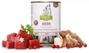 Isegrim Forest jeleń topinambur borówka zioła400g - Mokra karma dla psów - miniaturka - grafika 1