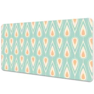 Podkładki na biurko - Duża podkładka na biurko dla dzieci Retro wzór 90x45 cm - miniaturka - grafika 1