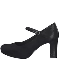 Czółenka - Tamaris Damskie czółenka 1-1-24494-41, Black Comb, 37 EU, czarny Comb, 37 eu - miniaturka - grafika 1