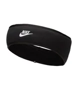 Ozdoby do włosów - Nike W Club polarowa opaska na czoło dla kobiet w kolorze czarnym/białym, rozmiar: ONE Size, N.100.4360.010.OS - miniaturka - grafika 1
