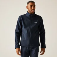 Kurtki i kamizelki sportowe męskie - Regatta Kurtka męska softshell przeciwdeszczowy Cera V Granatowy, Rozmiar: XL - miniaturka - grafika 1