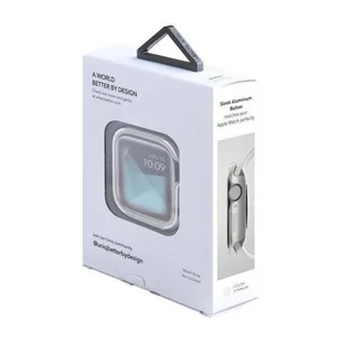 UNIQ etui Valencia Apple Watch Series 4/5/6/SE 44mm. srebrny/titanium silver - Akcesoria do smartwatchy - miniaturka - grafika 6
