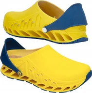 Klapki i japonki męskie - Mobilex Buty Evoflex marki Scholl ŻÓŁTY 38 - miniaturka - grafika 1