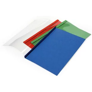 TERMOOKŁADKA SKÓROPODOBNA PRESTIGE A4/4 MM 1 SZT, NIEBIESKI - Okładki do laminatorów i bindownic - miniaturka - grafika 1