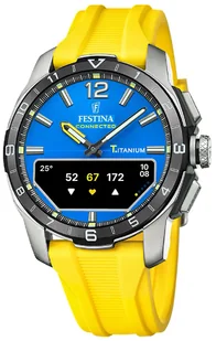 Zegarek Zegarek Festina F23000-8 Connected Titanium - Zegarki męskie - miniaturka - grafika 1