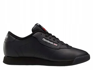 Buty damskie Reebok Princess czarne skóra 100037916 36 - Buty sportowe damskie - miniaturka - grafika 1